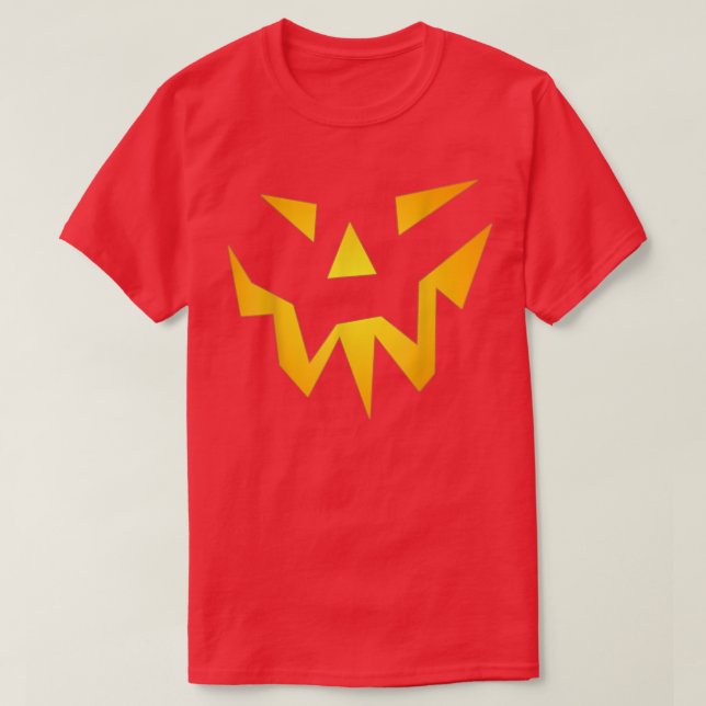 Camiseta Scary Halloween calabaza de JackOLantern  (Diseño del anverso)