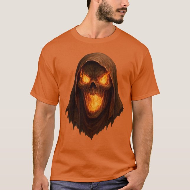 Camiseta Scary Halloween Ghost (Anverso)