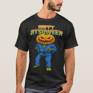 Camiseta Scary Halloween Pumpkin brasileño Jiu Jitsu BJJ