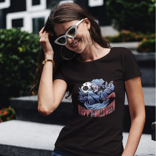 Camiseta Scary Halloween Witch (Subido por el creador)