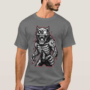 Camiseta Scary Halloween Zombie Werewolf