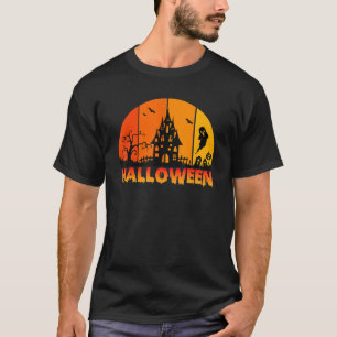 Camiseta Scary Haunted Ghost Halloween Costume