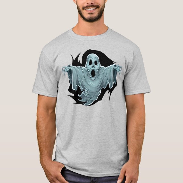 Camiseta Scary Haunting Ghost (Anverso)