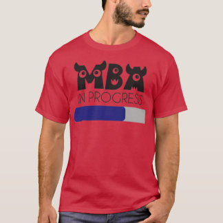 Camiseta Scary MBA en la barra de progreso