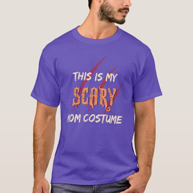 Camiseta Scary Mom retro (Anverso)