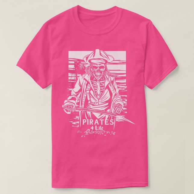 Camiseta Scary Pirate Skeleton  (Diseño del anverso)