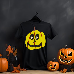 Camiseta Scary Pumpkin Face Halloween