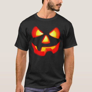 Camiseta Scary Pumpkin Face Jack O' Lantern Halloween Jacko