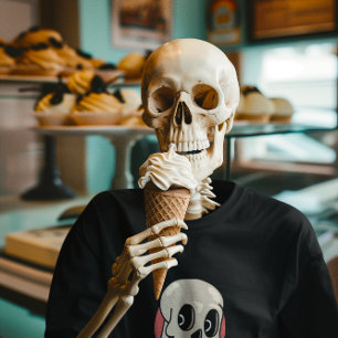 Camiseta Scary Season Personalizado Skull Halloween