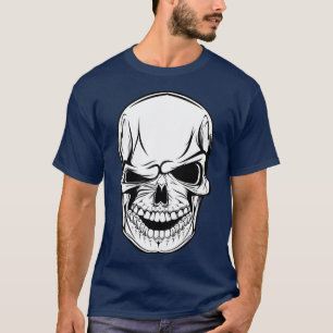 Camiseta Scary skull sticker