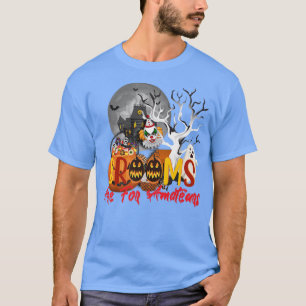 Camiseta Scary spooky Halloween pumpkin witches funny broom