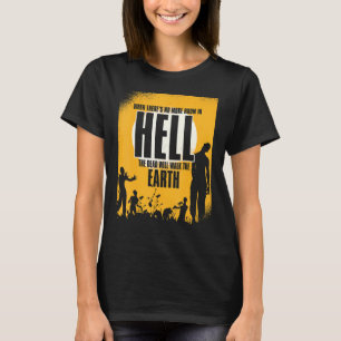 Camiseta Scary Spooky Zombie Horror Fan Tee