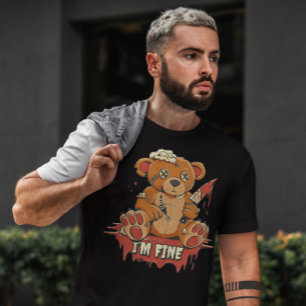 Camiseta Scary Teddy Bear
