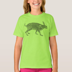 Camiseta Scary vintage skeleton