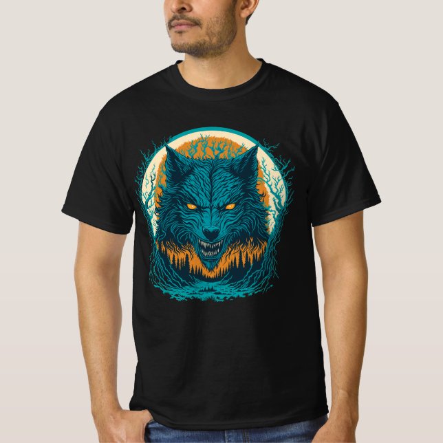 Camiseta Scary Werewolf (Anverso)