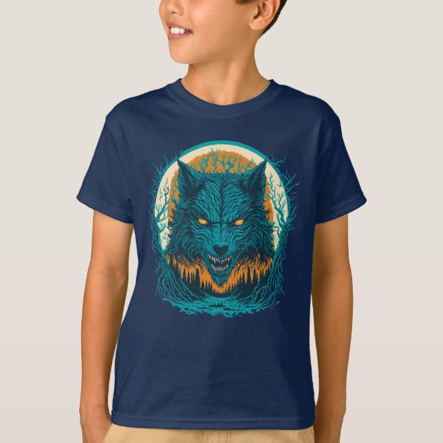 Camiseta Scary Werewolf (Anverso)
