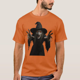 Camiseta Scary Witch Halloween