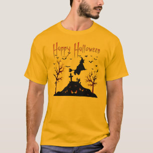 Camiseta Scary Witch Happy Halloween