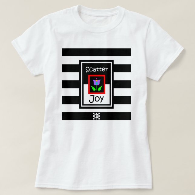 Camiseta Scatter Joy T-Shirt (Diseño del anverso)