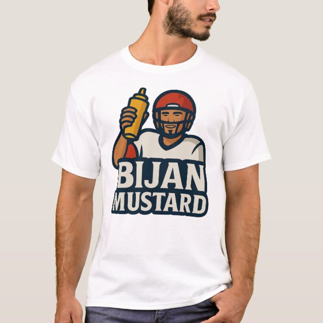 Camiseta SCFFL 2025 - Bijan Mustard (Anverso)