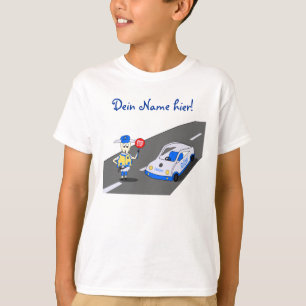 Camiseta Schaf & Wolle - Verkehrskontrolle