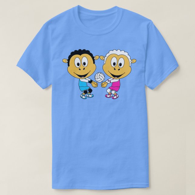 CAMISETA SCHAFE SHEEPS VOLLEYBALL (Diseño del anverso)