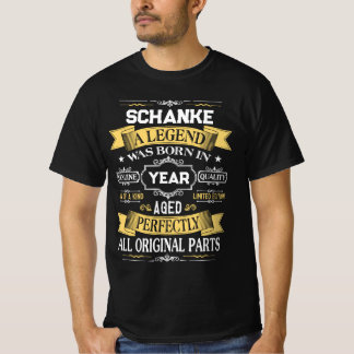 Camiseta SCHANKE Una leyenda nació en año