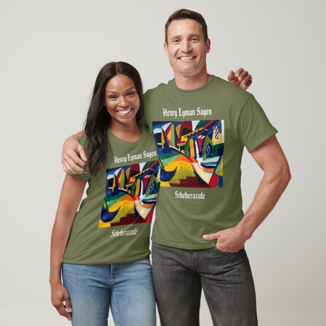 Camiseta Scheherazade Painting Henry Lyman Sayen (Unisexo)