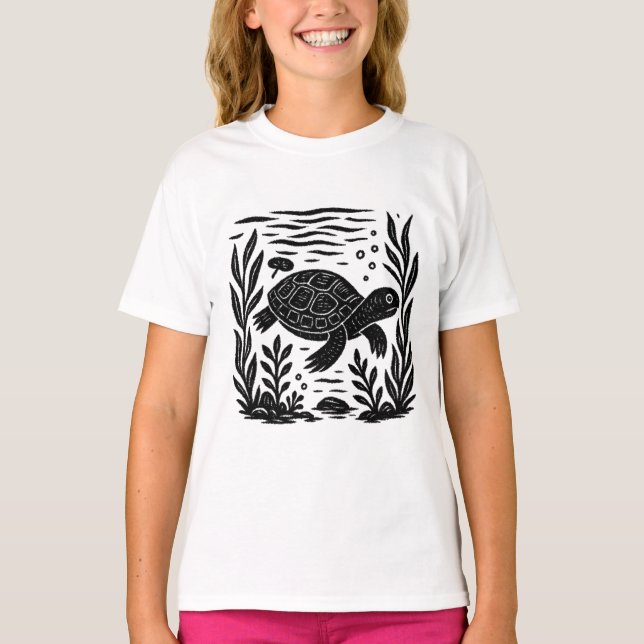 Camiseta Schildkröte/Turtle (Anverso)