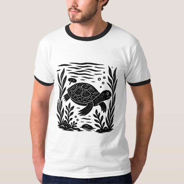 Camiseta Schildkröte/Turtle (Anverso)