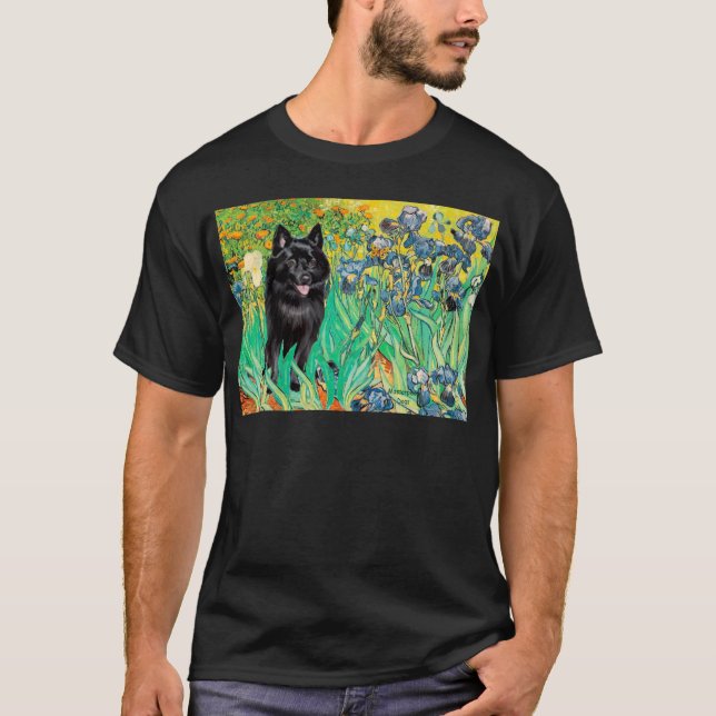 Camiseta Schipperke 7 - Lirios (Anverso)