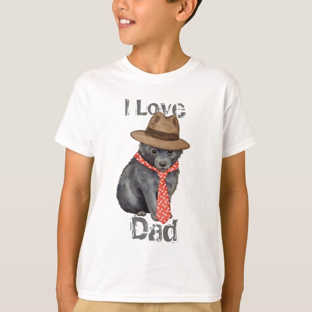 Camiseta Schipperke Dad (Anverso)