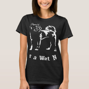 Camiseta Schipperke Mi terapeuta tiene la nariz húmeda 1