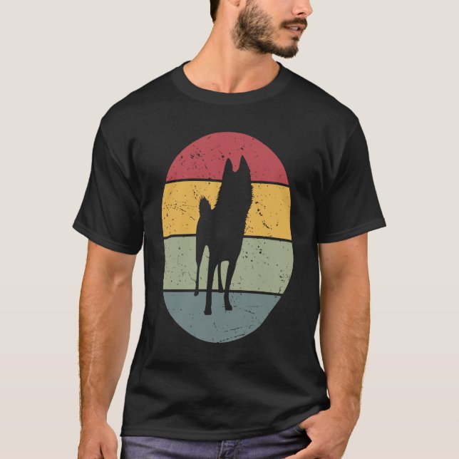 Camiseta Schipperke Vintage (Anverso)