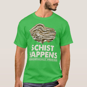Camiseta Schist Happens Rock Collector