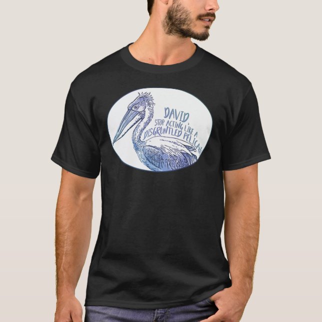 Camiseta Schitt&X27;S Creek Disgustado Pelican  (Anverso)