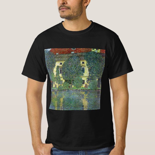 Camiseta Schloss Kammer sobre el tema III de Gustav Klimt (Anverso)