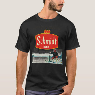 Camiseta Schmidt Beer Retro Derrota Hielo Pesca Escenario N