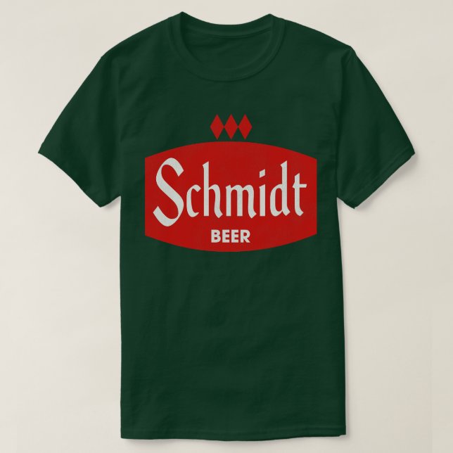 Camiseta Schmidt Beer Retro Derunct Breaking (Diseño del anverso)