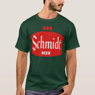 Camiseta Schmidt Beer Retro Derunct Breaking