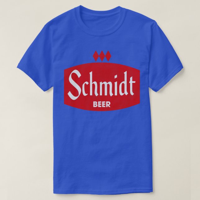 Camiseta Schmidt Beer Retro Derunct Breaking (Diseño del anverso)