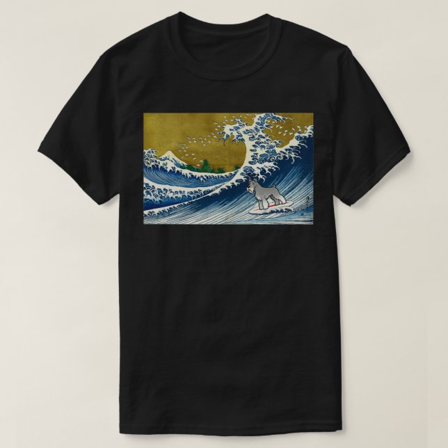 Camiseta Schnauzer (Diseño del anverso)