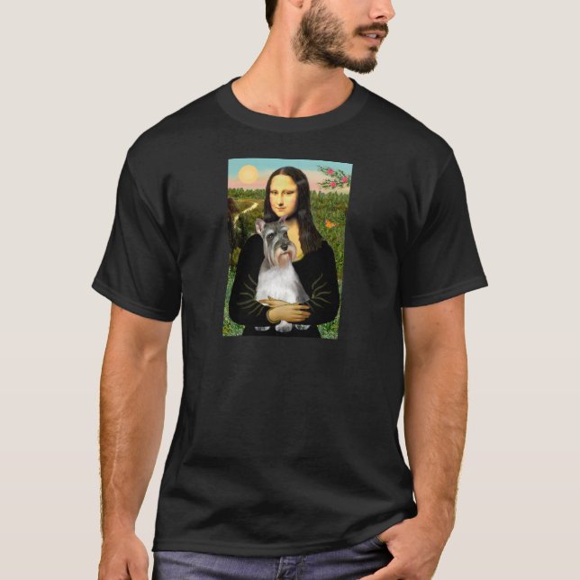 Camiseta Schnauzer 11N - Mona Lisa (Anverso)