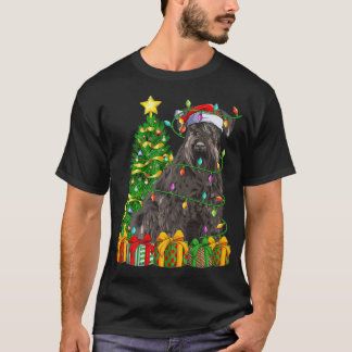 Camiseta Schnauzer Ch en miniatura de coincidencia de árbol