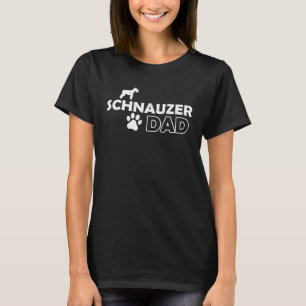 Camiseta Schnauzer Dad Cute Dog Owner Adopta A Los Padres R