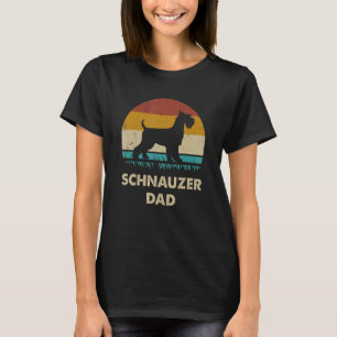 Camiseta Schnauzer Dad For Men Schnauzer Dog Vin