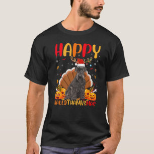 Camiseta Schnauzer Dog Happy Schnauzer Hellothanksmas