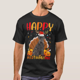 Camiseta Schnauzer Dog Happy Schnauzer Hellothanksmas