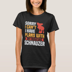 Camiseta Schnauzer Dog Lover