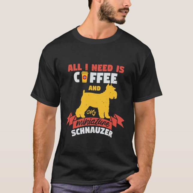 Camiseta Schnauzer Dog Lover (Anverso)